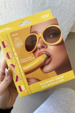 Yenilebilir İç Çamaşır Takımı (Muzlu)