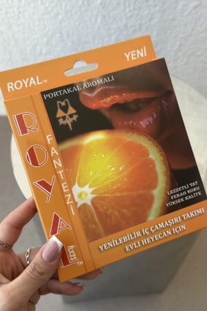 Yenilebilir İç Çamaşır Takımı (Portakallı)