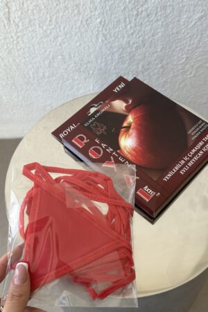 Yenilebilir İç Çamaşır Takımı(Kırmızı Elmalı)