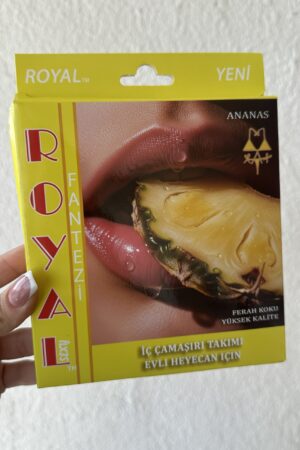 Yenilebilir İç Çamaşır Takımı (Ananaslı)