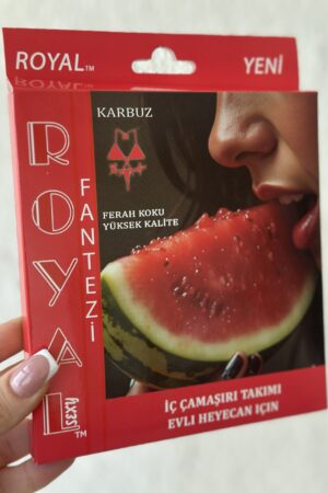 Yenilebilir İç Çamaşır Takımı (Karpuzlu)