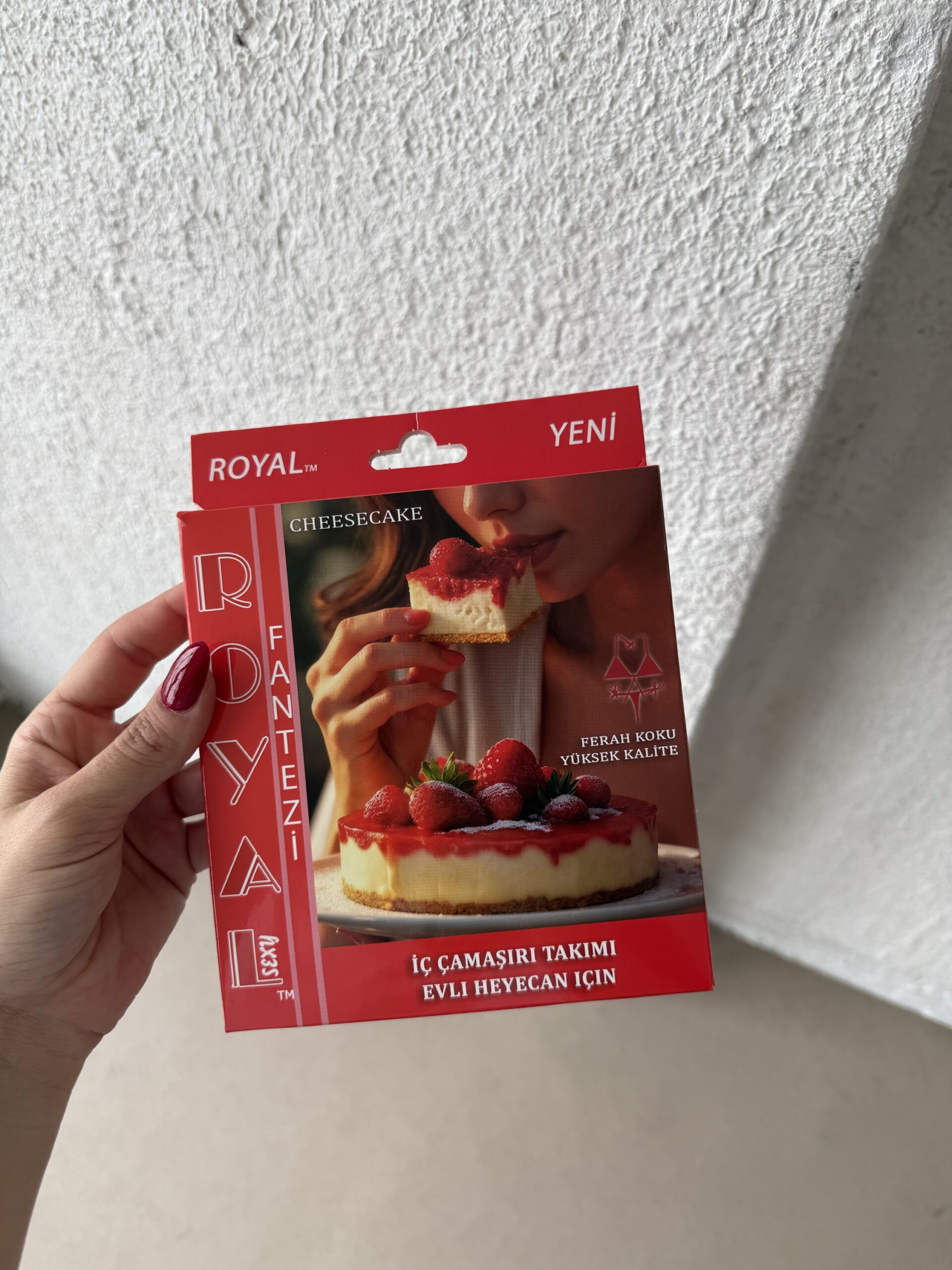 Yenilebilir İç Çamaşır Takımı (Cheesecake)